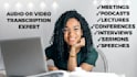 transcribe audio or video to text in 24 hours