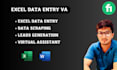 do data collection, data scraping, excel data entry va