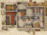 draw a unique dnd rpg battle map