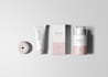 do minimalist cosmetics packaging and skin care product label design