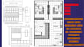 draw real estate autocad 2d floor plan,interior,house elevation,drawings