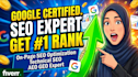 do website on page SEO and technical fixes for top ranking