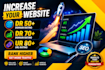 increase your website ahrefs dr 50 dr 60 dr 70 domain ur 80