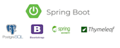 create a custom java web application with spring boot