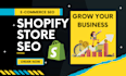 do shopify store SEO and write products titles and  descriptions