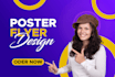 do modern poster flyer design