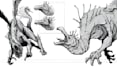 create a creature concept sketch or polished illustration