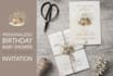 create birthday, baby shower, wedding invitation