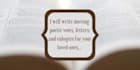 write moving and poetic letters, vows, and eulogies for your loved ones