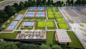 design sports fields, fitness centers, and gyms with 3d rendering
