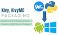 compile your kivy project to apk and exe file