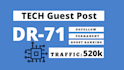 publish tech guest post high DR 71 with dofollow backlinks
