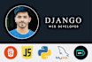 develop django, python frontend and backend