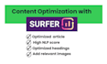 increase surfer seo nlp score and optimize existing content to improve rank