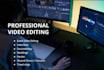 cinematically edit weddings, event videos, and documentaries
