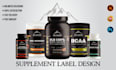 make label designs, supplement labels, and package designs