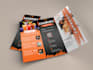 do professional tri fold, bi fold, brochure, menu cards, flyer design