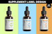 do product label design or supplement label design