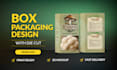 do the amazon packaging box and label design for your product