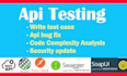 api test by API testing tools postman, soapui, rest assured, katalon