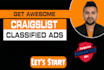 write and design awesome craigslist classified ads