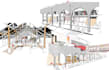 draw digital architectural sketches and illustrations