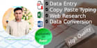 do fast reliable data entry and copy paste jobs