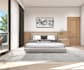 create modern bedroom interior design and realistic 3d rendering