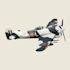 create vector art illustration of your airplane