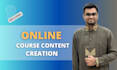 develop online course content and course curriculum