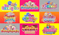 design sweets, chocolate, candy, bakery, or food logo