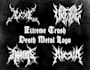 create trash extreme death metal logo