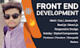 be full stack developer, full stack website development, front end web developer