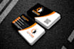 outstanding business card design with multiple concepts