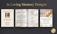 design funeral flyers,obituary programs,celebration of life,and church flyers