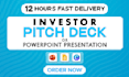 design or redesign powerpoint presentation or pitch deck