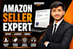 set up amazon seller central account and product listing