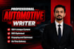 create SEO blog posts on cars, bikes, and electric vehicles