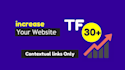 increase majestic tf  cf 35 plus in 10 days