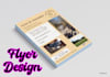 design professional flyer or poster for your events and business