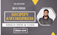 do shopify website fix