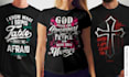 create amazing typography and custom t shirt design