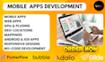 build web or mobile apps using adalo, glide with figma