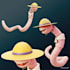 model from your concept in stylized 3d with textured props, characters, items