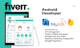 be your android app developer with the rest API integration