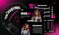 design electronic press kit, epk, influencer one sheet, speaker kit, one pager