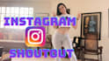 do an instagram shoutout on a 80 thousand followers