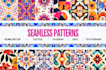 design unique seamless pattern fashion fabric and wallpaper