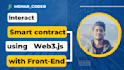 integrate smart contract with frontend via web3 js