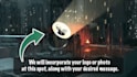 create batman searchlight style birthday video for you